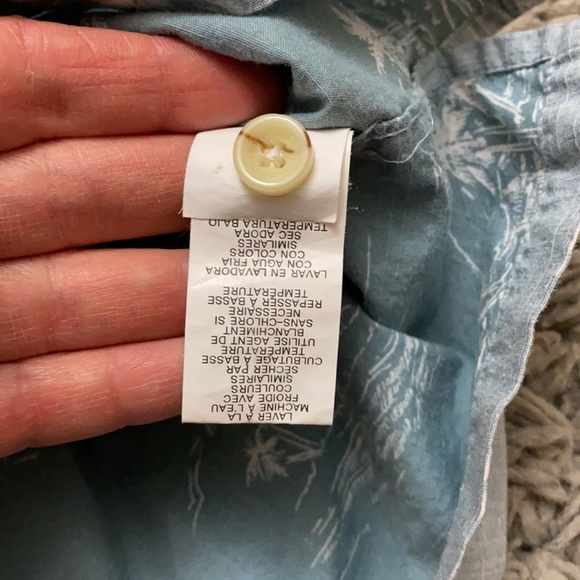 Jack O’Neill paisley shirt sleeve button down - Picture 7 of 10